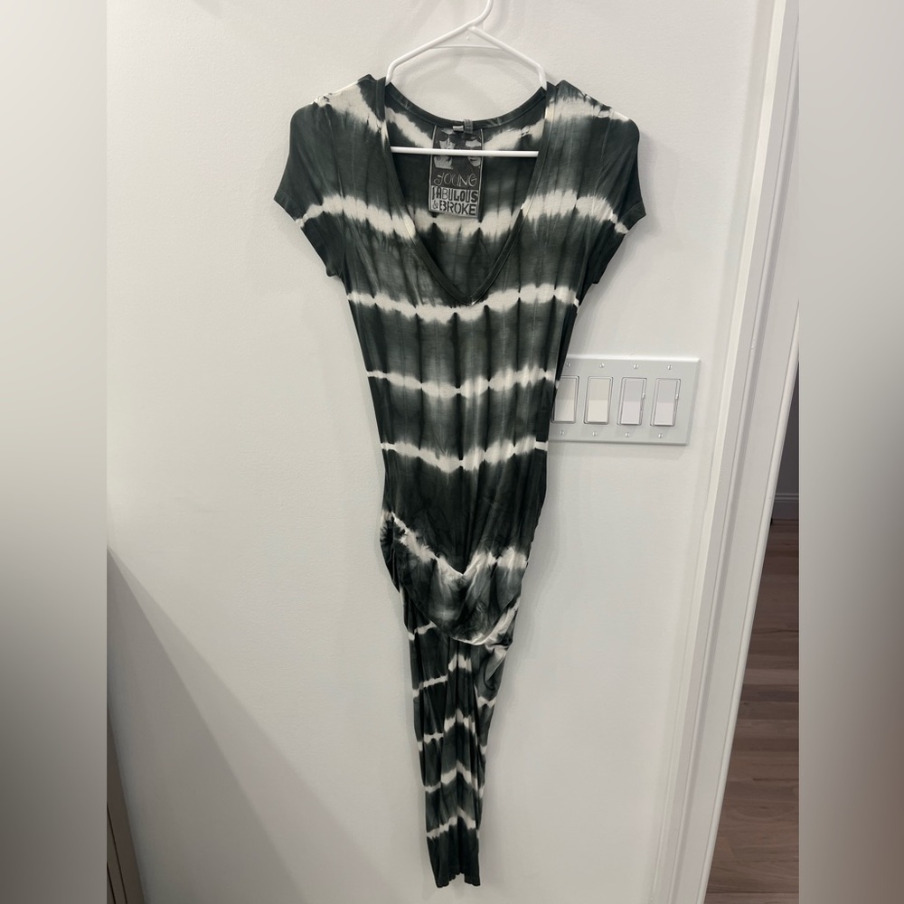 Young, Fabulous and Broke midi dress.